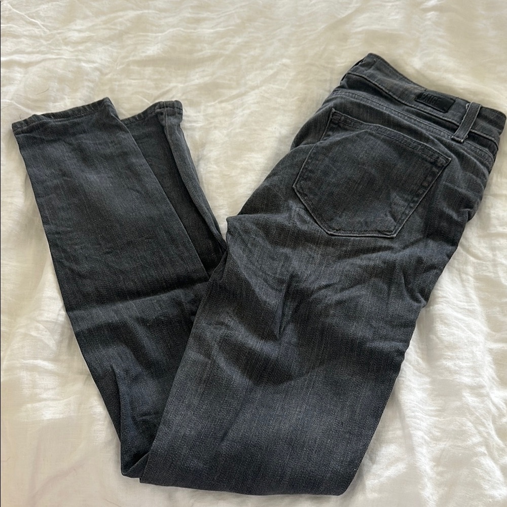 Paige ultra skinny gray jeans